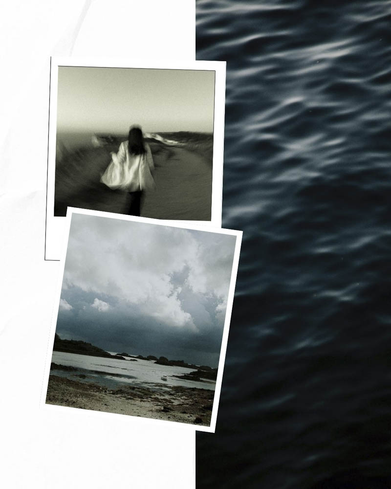 Monochrome Minimalist Moodboard Photo Collage Instagram Post - 1